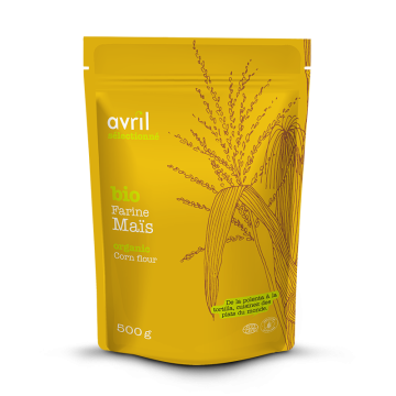 Farine de maïs biologique