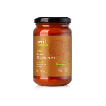 Sauce marinara biologique pour pâtes