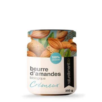 beurre d'amandes crémeux biologique