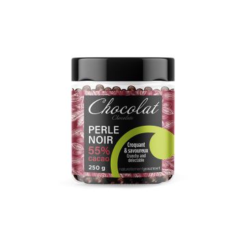 Chocolat - Perles noires 55% cacao