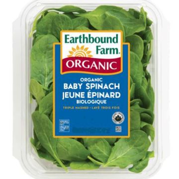 Young Organic spinach
