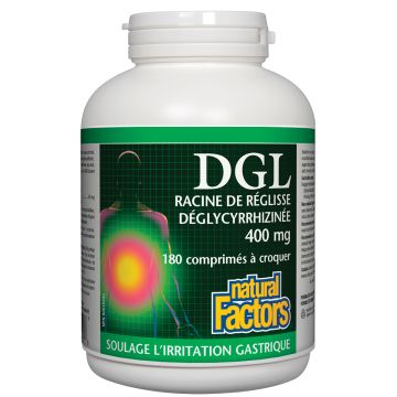 DGL Racine de réglisse déglycyrrhizinée 400 mg - Digestion