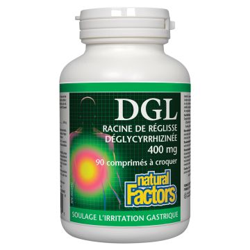 DGL Racine de réglisse déglycyrrhizinée 400 mg - Digestion