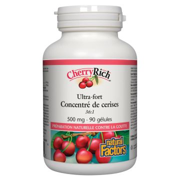 CherryRich concentré de cerise ultra fort 36:1 500 mg - Goutte