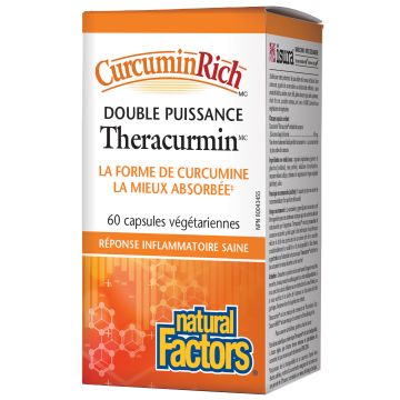 Theracurmin Double puissance 60 mg CurcurminRich - Inflammation