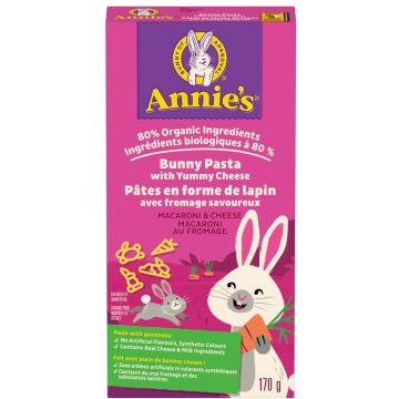 Macaroni au fromage - Pâtes en forme de lapin