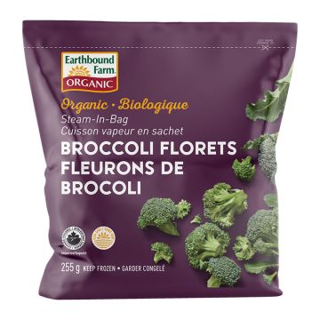 Brocoli congelé biologique