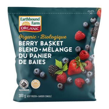 Mélange du panier de baies congelé biologique