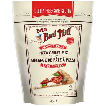 Mélange de pâte à pizza sans gluten