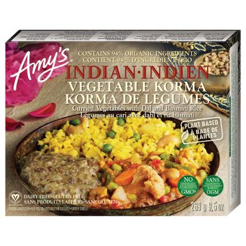 Entrees - Vegetable Korma
