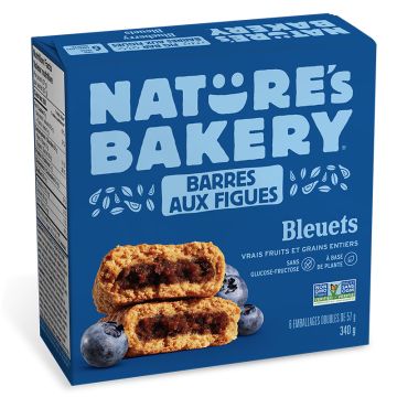 Barres aux figues - Bleuets (6 barres x 57 g)