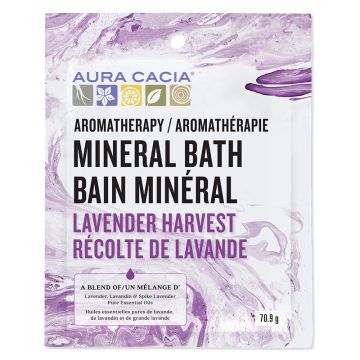 Bain minéral - Récolte de Lavande