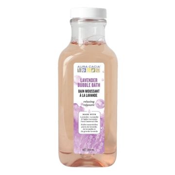 Bain moussant à la lavande relaxant