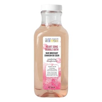Bain moussant chanson du coeur réconfortant