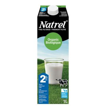 2% Organic Fine Filtered Milk