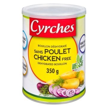 Gluten free Dehydrated Bouillon Without Chicken