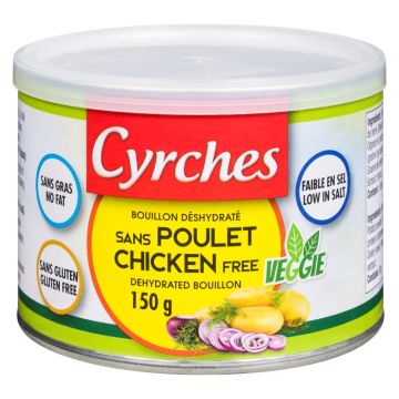 Gluten Free Dehydrated Bouillon Chicken free