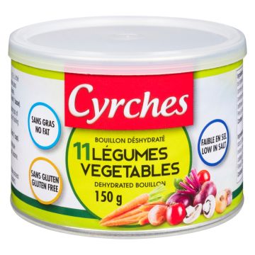 Gluten free Dehydrated Broth 11 Vegetables