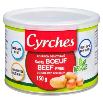 Gluten Free Dehydrated Bouillon Beef Free