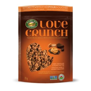 Granola biologique -  Love Crunch chocolat noir et beurre d'arachide