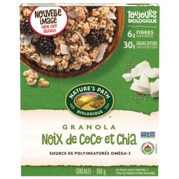 Granola biologique - Noix de coco et chia