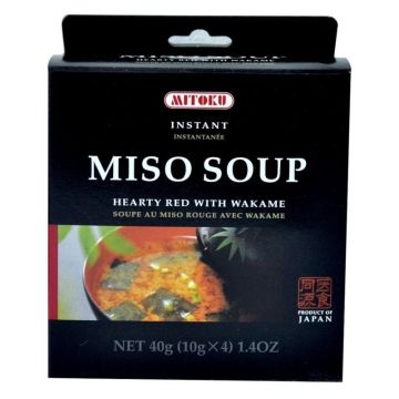 Soupe instantané Miso avec wakame