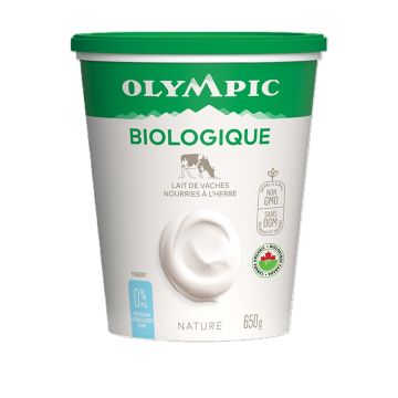 Yogourt nature 0% M.G. biologique