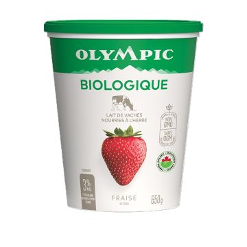 Organic 3% M.F. Strawberry Yogurt