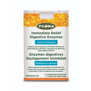 Immediate Relief Digestive Enzyme - Digestion Lactose Intolerance