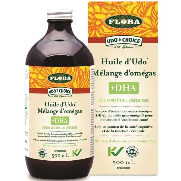 Organic Udo's oil - Omega blend + DHA