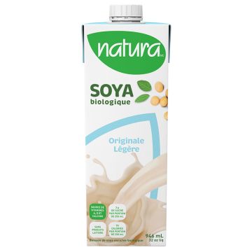 Boisson de soya enrichie biologique Originale légère
