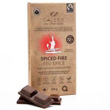 Dark chocolate organic - Spiced fire