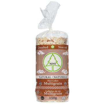 Galettes de riz Multigrain non salé