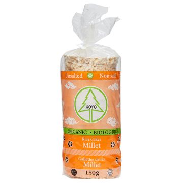 Galettes de riz Millet non salé