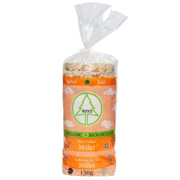 Galettes de riz Millet salé 