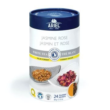 Thé blanc - Jasmin et rose