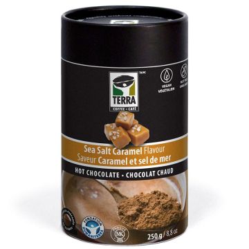 Chocolat chaud - Caramel et sel de mer