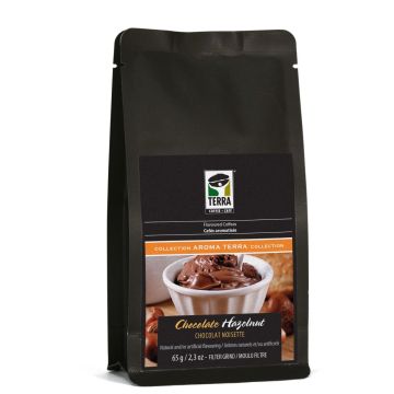 Sustainable Favoured Filter Ground Coffee - Chocolate Hazelnut 65 g