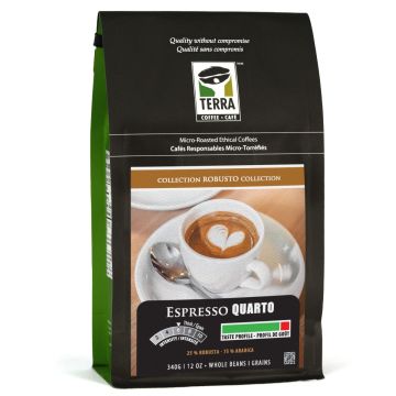 Espresso Quarto - Whole Beans Sustainable Coffee