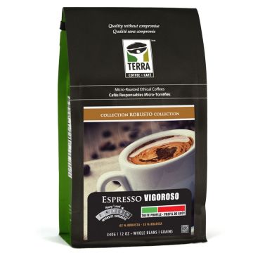 Espresso Vigoroso - Café responsable en grains entiers