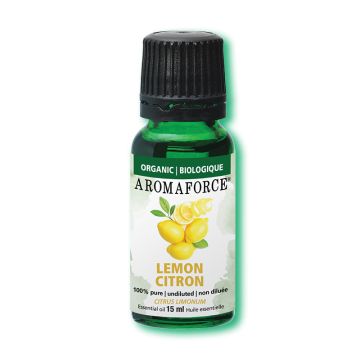 Huile essentielle 100% pure biologique   -  Citron