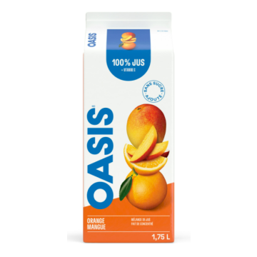 Orange and mango jiuce