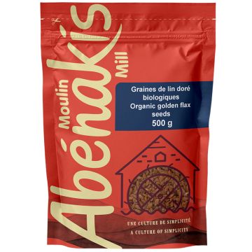 Graines de lin dorées biologiques