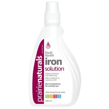 Orange Liquid Ionic Iron Solution