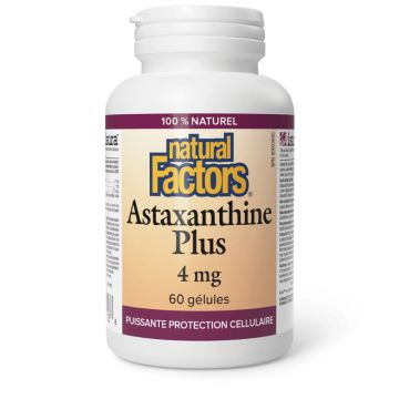 Astaxanthine Plus 4 mg puissante protection cellulaire - Antioxydant