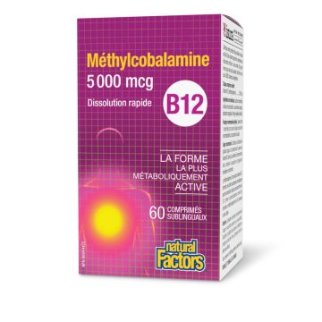 Vitamin B12 Methylcobalamin 5000 mcg - Energy and Nervous System