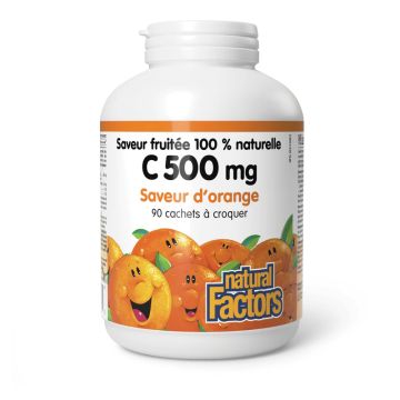 Vitamine C 500 mg saveur orange - Antioxydant