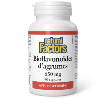 Bioflavonoïdes d'agrumes avec hespérine 650 mg - Antioxydant