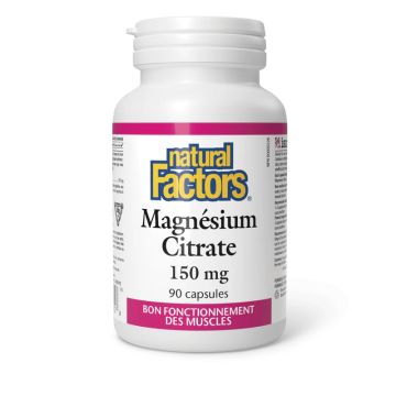 Magnésium Citrate 150 mg - Fonction musculaire saine