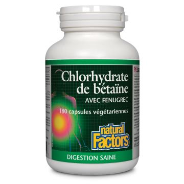 Chlorhydrate de bétaïne avec fenugrec - Digestion